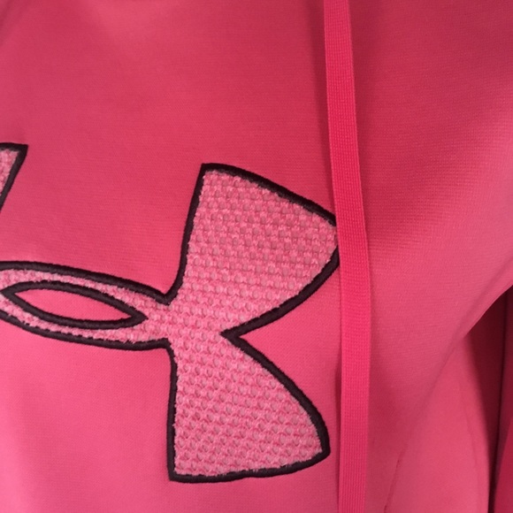 Under Armour 💞PINK💞 Hoodie Ladies Size Small - Picture 4 of 7